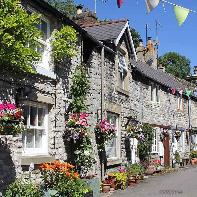 Paseo por Tideswell para ver las casas tradicionales del lugar