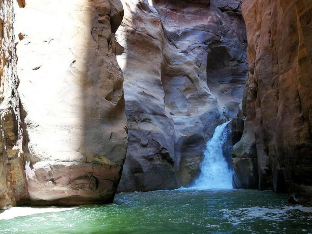 Cascada Wadi Mujib, Jordania