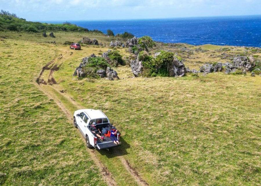 Ruta 4x4 por la isla de 'Eua