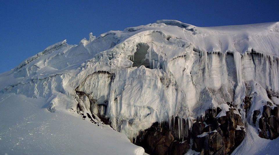 Glaciares en Los Nevados, Colombia