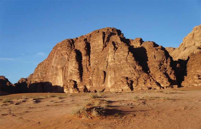 Jebel Rum o Monte Rum en Jordania