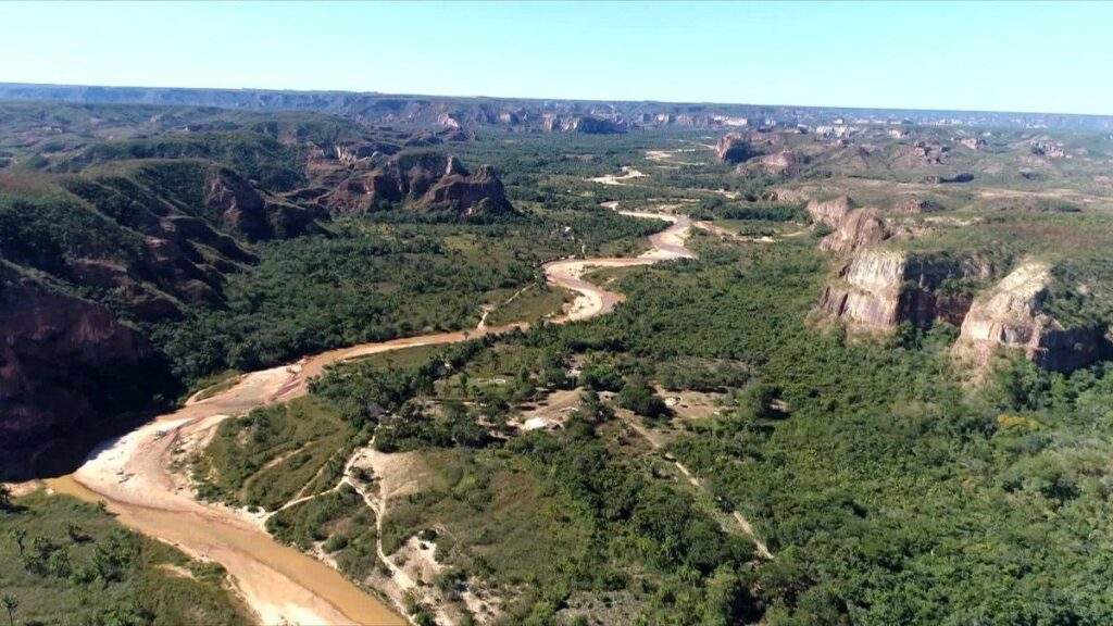 Panorámica del Parque Nacional Grande Sertão Veredas