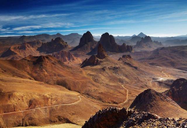 Montañas del Parque Nacional Ahaggar Montañas del Parque Nacional Ahaggar