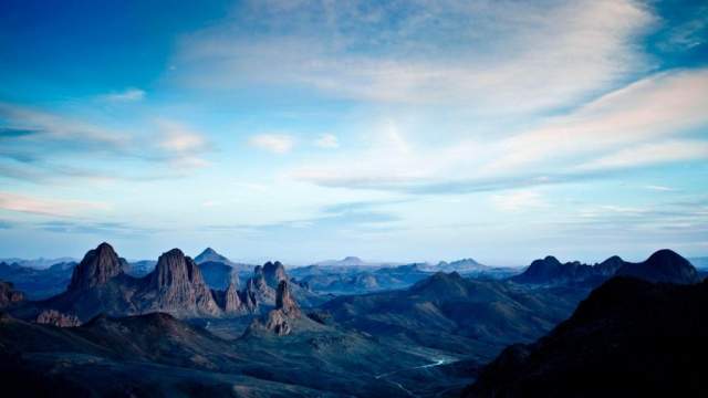 Montañas del Parque Nacional Ahaggar Montañas del Parque Nacional Ahaggar