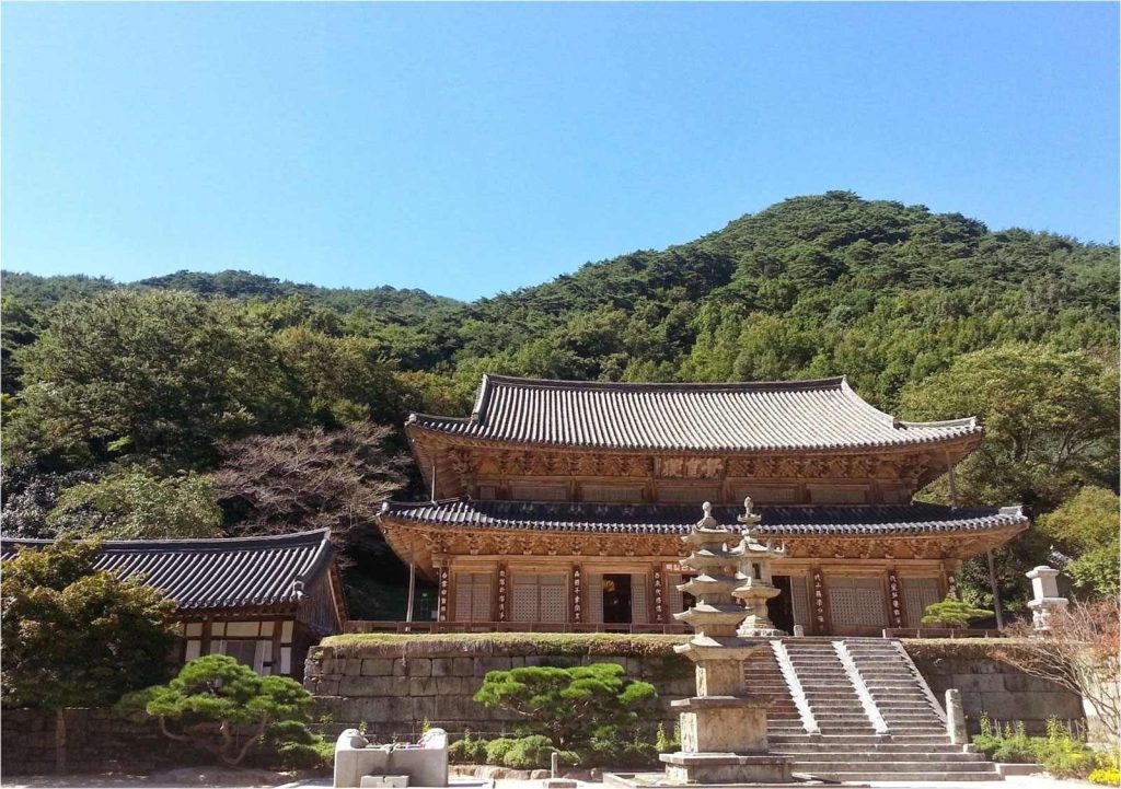 Templo Hwaeomsa en Corea del Sur