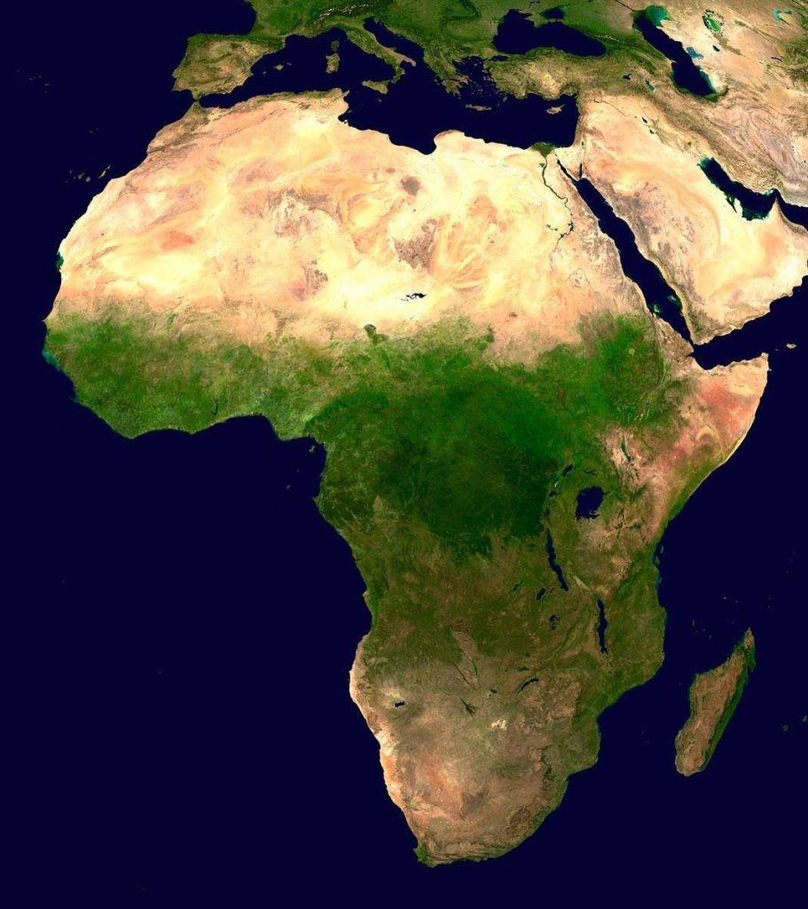 Nationale parken in Afrika