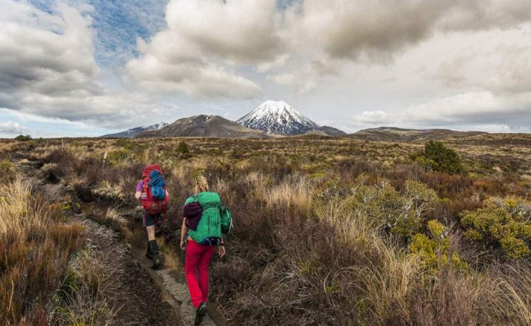 Tongariro National Park, North Island of New Zealand