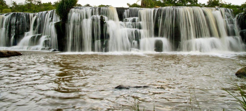 Cascades et chutes d'eau du Parc national Ybycuí