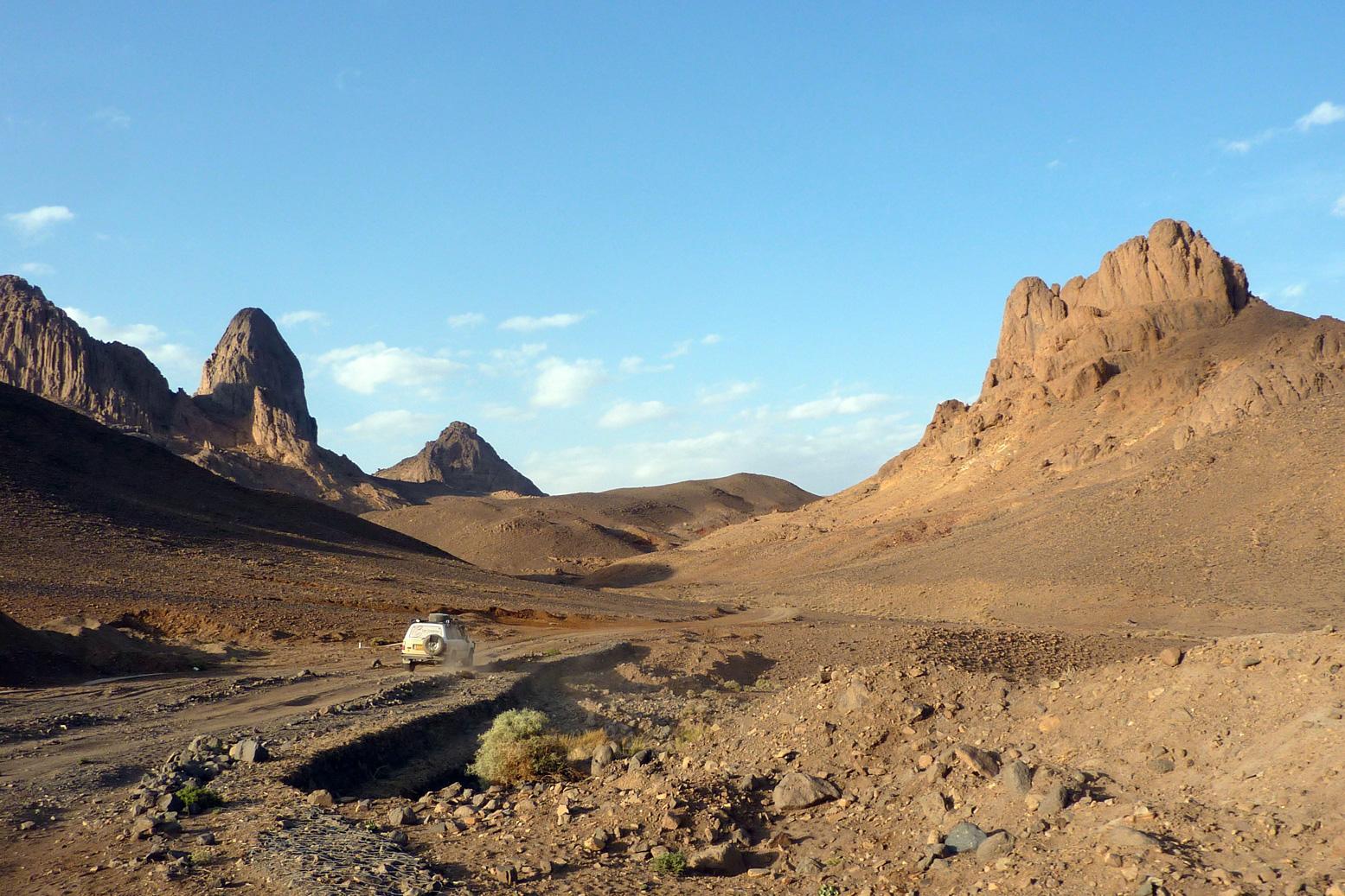The Sahara Desert in Ahaggar National Park