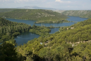 Panoramic view of Belezma National Park in Algeria.