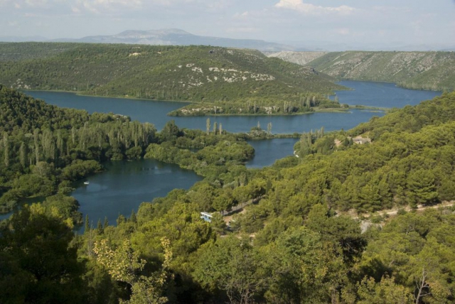 Panoramic view of Belezma National Park in Algeria.