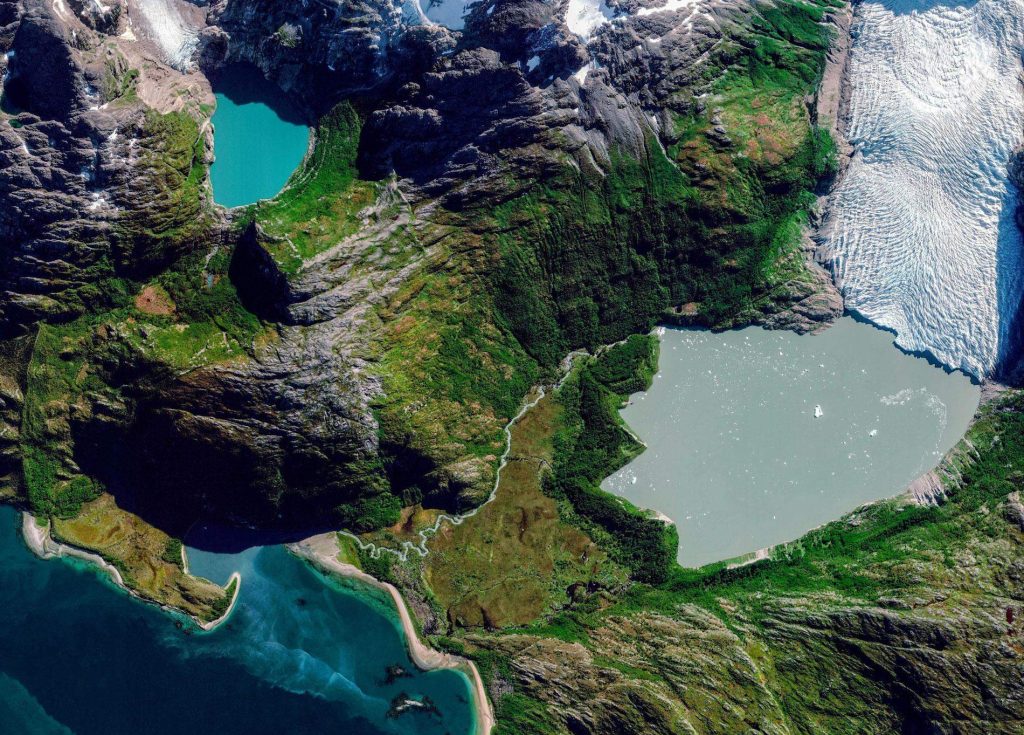 Geographical Map of Cabo de Hornos in Chile