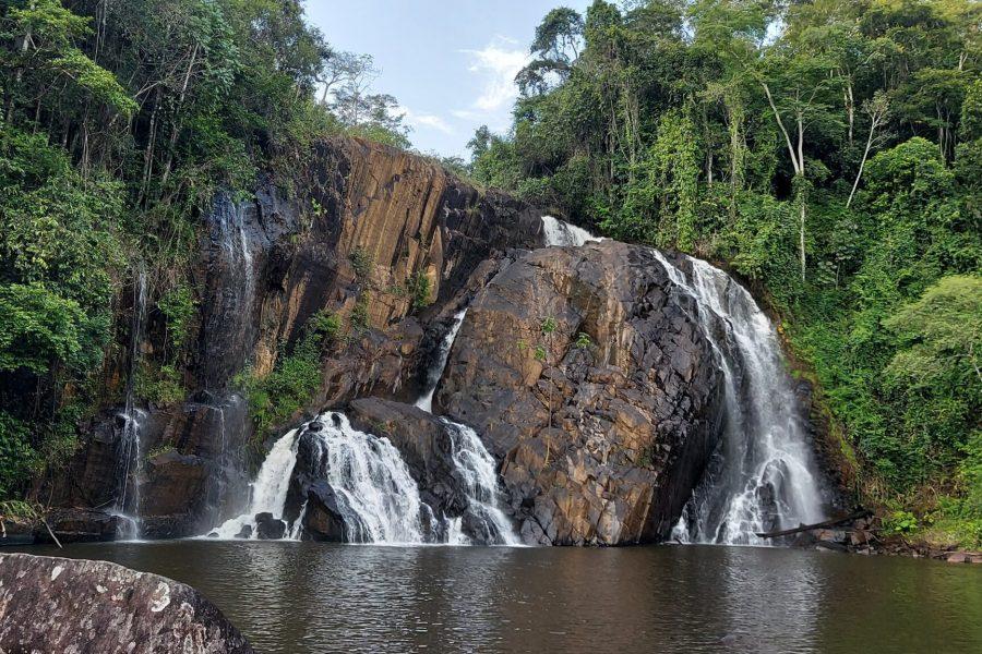 Cachoeira do Olindino, tourist attractions in Boa Nova National Park in Brazil