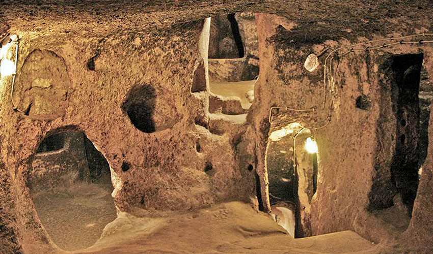 Ville souterraine de Kaymakli (Kaymaklı Yeraltı Şehri), Turquie