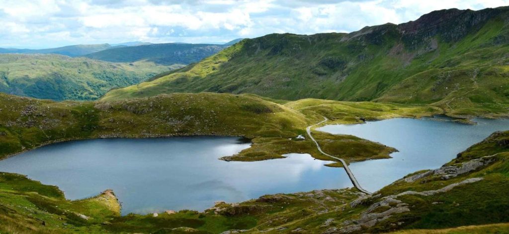 Snowdonia National Park in Wales, England